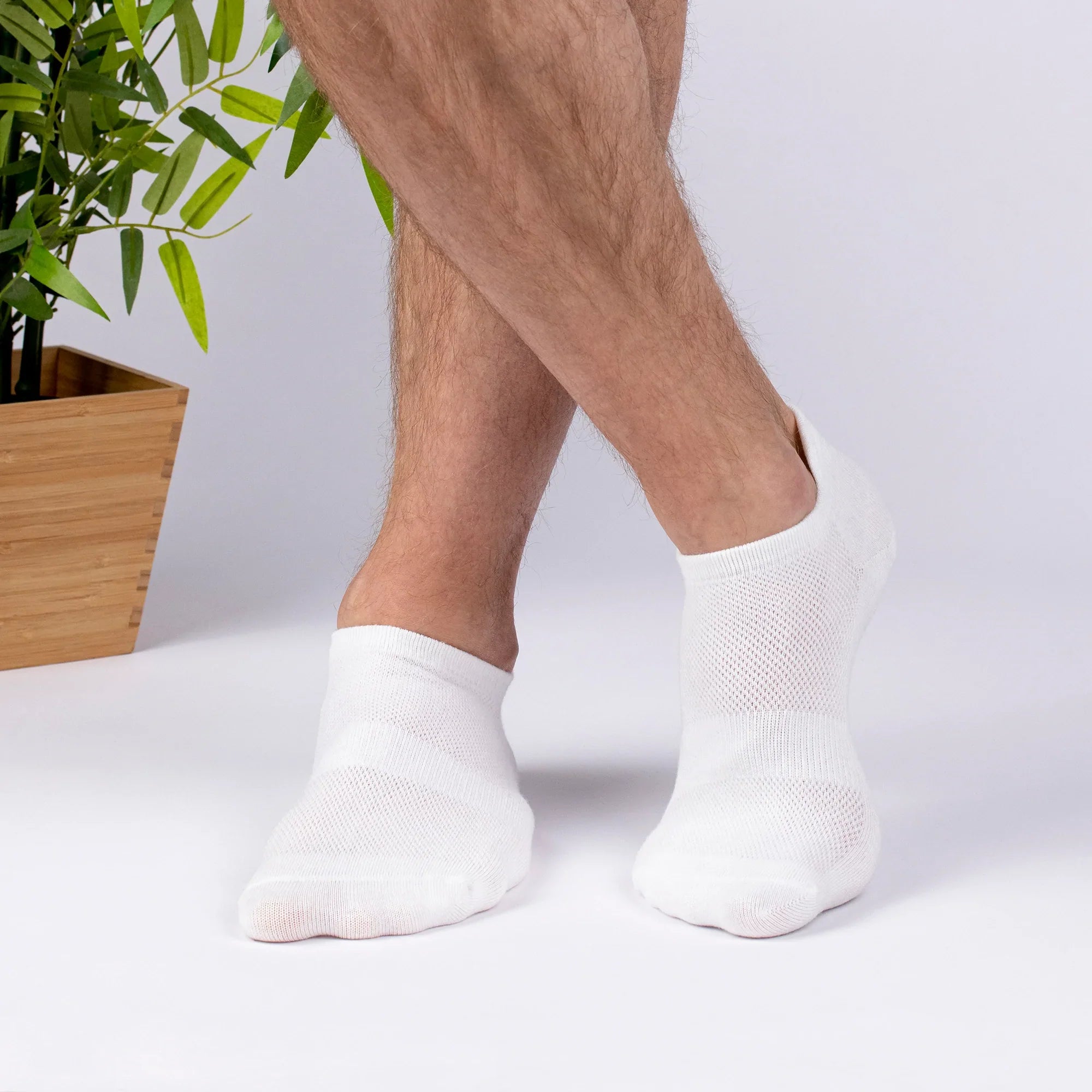 "VORBESTELLER" Sport Sneaker Socken - Weiß