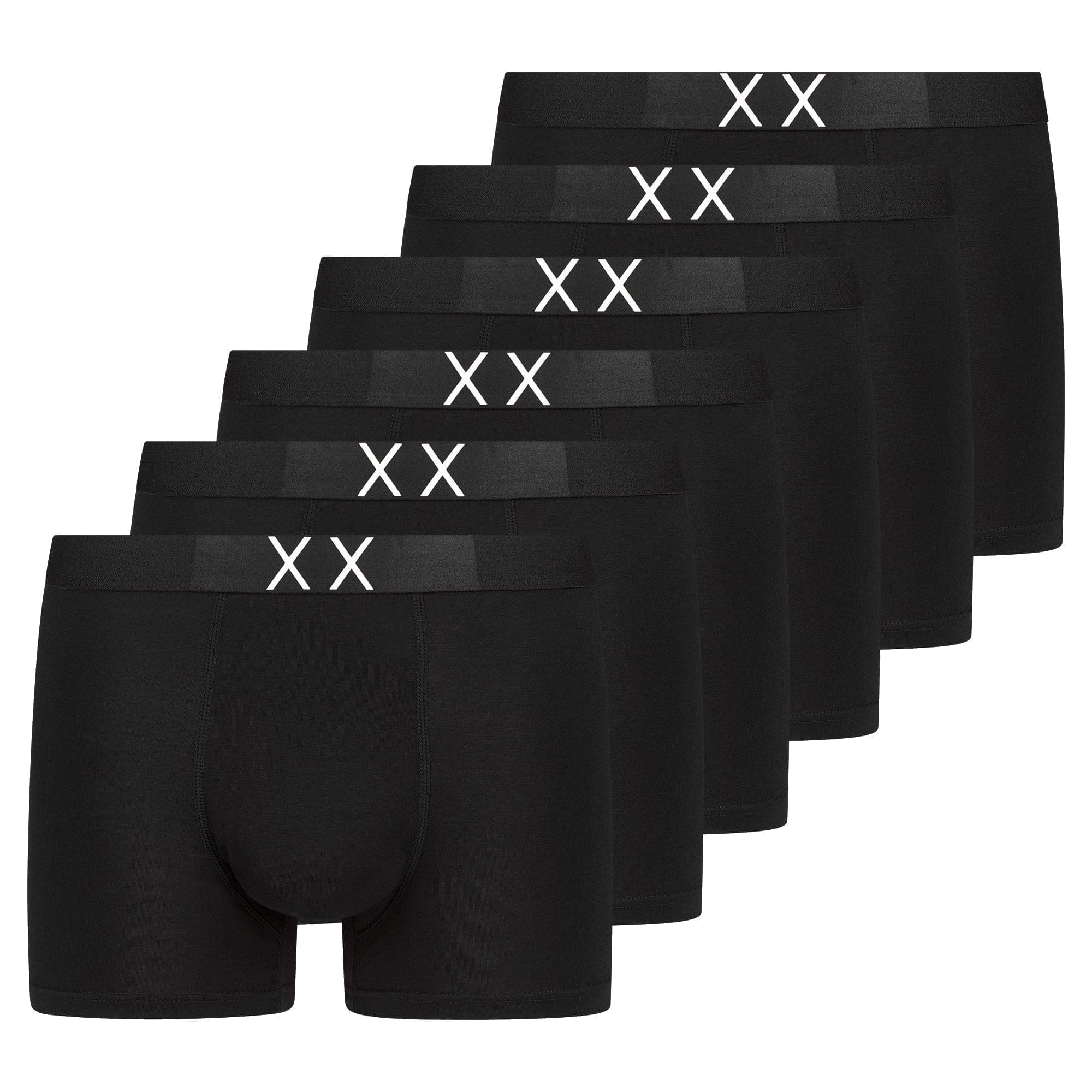 Die Gentleman Short - Schwarze Boxershorts